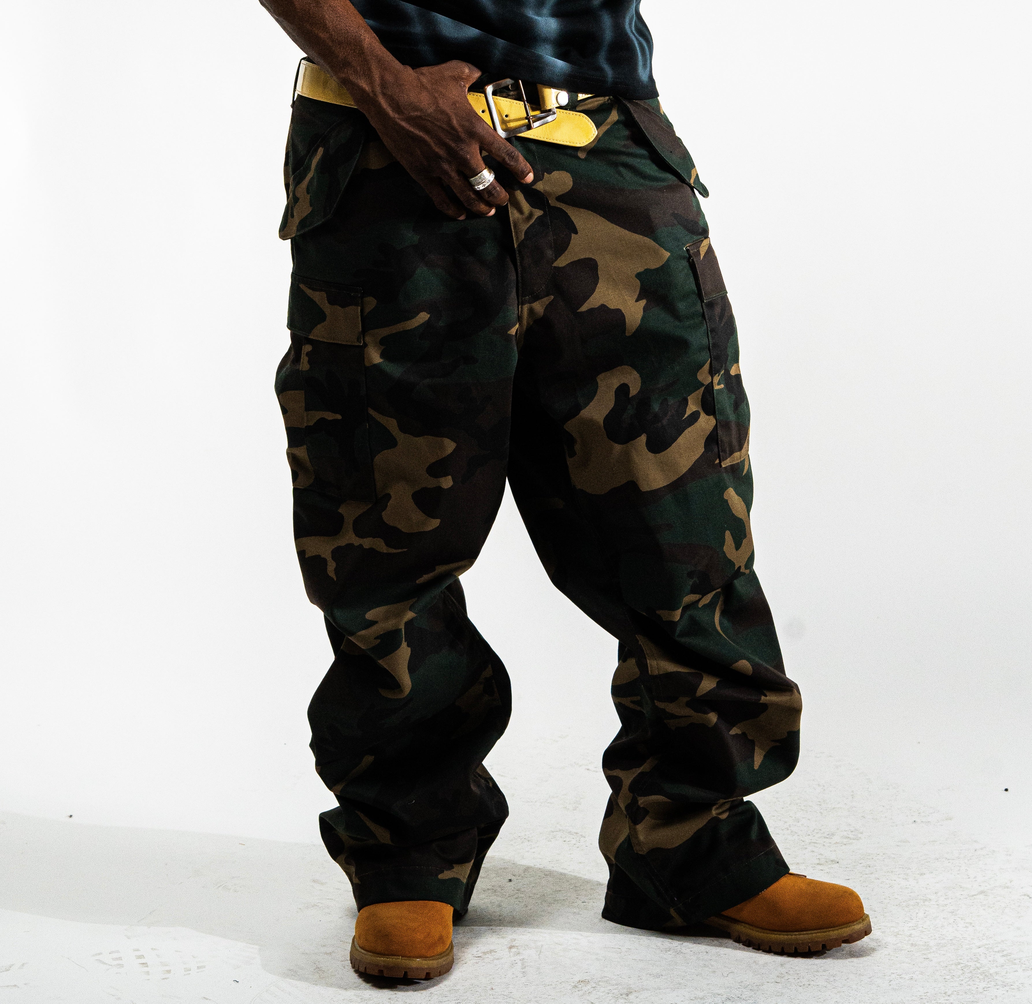 "Pure Soulja" Camouflage Utility Cargo