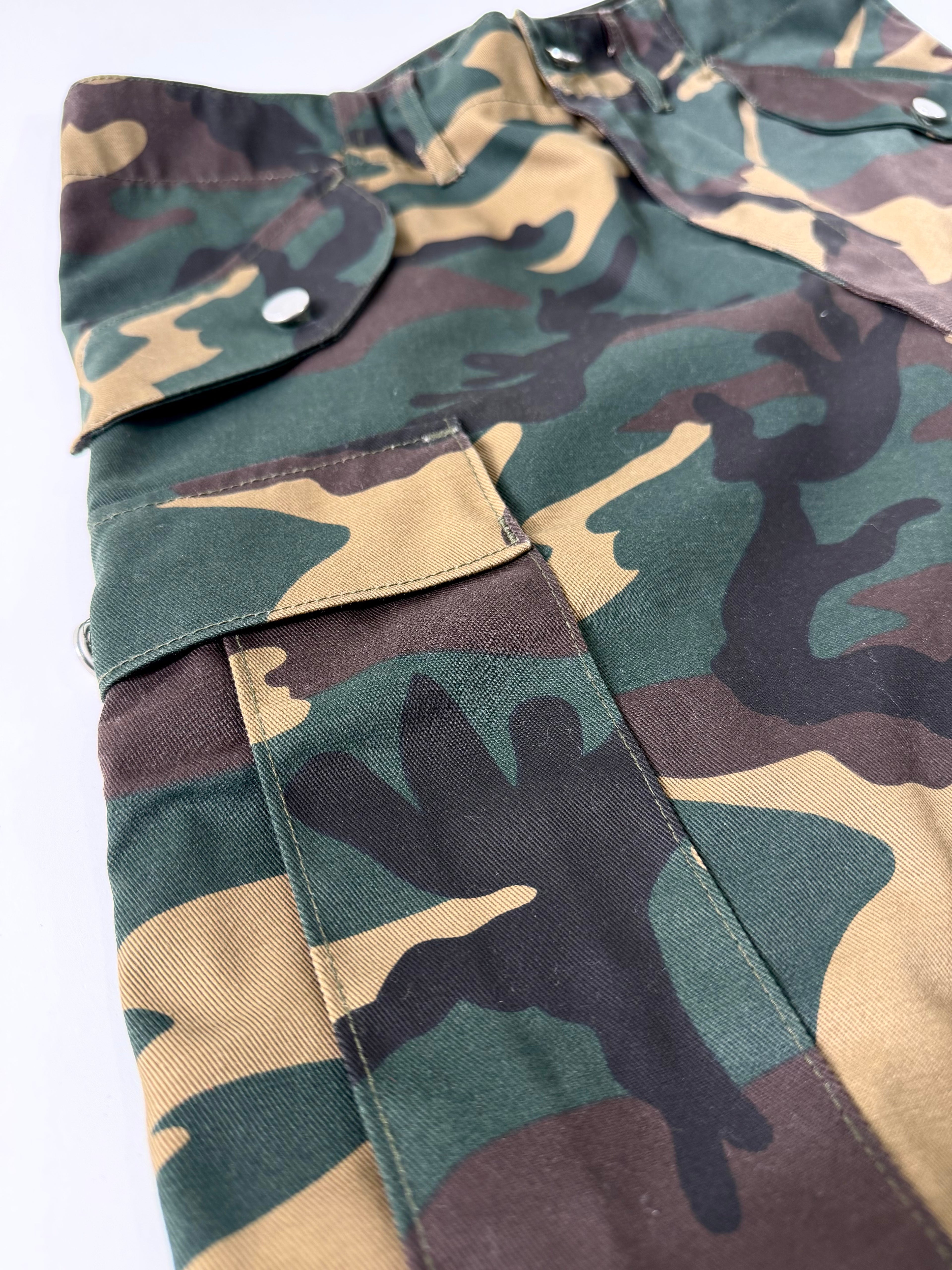 "Pure Soulja" Camouflage Utility Cargo